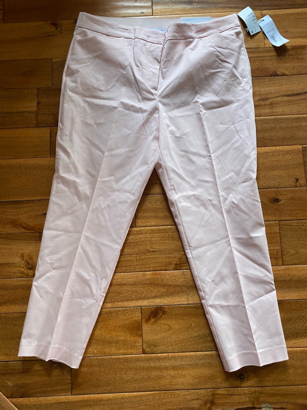 Liz Claiborne Pale Pink Straight Leg Pants